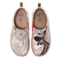 ราคา UINแฟชั่นRetroกีฬาArtรองเท้าผ้าใบลำลองรองเท้าเดินทางBlack Pearl Exoticสไตล์ผู้หญิงรองเท้าผ้าใบ (21106973736)