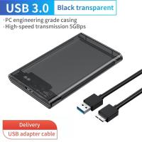 ราคา กล่องฮาร์ดดิสก์โปร่งใส2 5นิ้ว SSD SATA ไปยัง USB3 0 3 1ประเภท C wadah HDD eksternal เคลื่อนที่รองรับ6TB สำหรับ SDD HDD (21171333286)