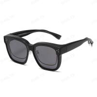 ราคา จัดส่งที่รวดเร็ว แว่นกันแดดแบบสวมทับแว่นสายตาสั้น (16019551845)