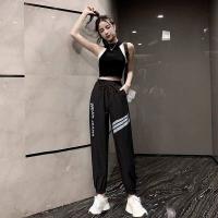 ราคา กางเกงวอร์มผู้หญิงกางเกงหลวมแบบลำลองสไตล์เกาหลีกางเกงกระเป๋าเอวสูงยางยืดกางเกงฮาเร็มกางเกงกีฬาขายาวขนาดใหญ่พิเศษสำหรับฤดูร้อน (17946220595)