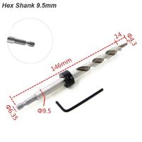 ราคา Mata Bor ขั้นเกลียวพร้อมตัวระบุตำแหน่งตัวหยุดสำหรับ kreg JIG คู่มือกระเป๋านำร่องหลุมจอดลึก1 4งานไม้ทรงกลมหกเหลี่ยม (21170788214)