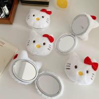 ราคา พร้อมส่ง กระจกพกพา Kitty ลายคิตตี้ กระจกน่ารัก กระจกสองด้าน ด้ามซูมและด้านปกติค่ะ น่ารัก Pocket Mirror กระจกแต่งหน้า 02006 (21225122235)