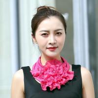 ราคา basevv ผ้าพันคอแบบสวมหัวหลากหลายแบบหญิงล้วนตรงปกดอกไม้ปลอมผ้าพันคอ (19582291020)