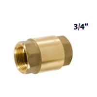 ราคา SANWA เช็ควาล์วสปริง spring check valve วาล์วกันกลับ สีทองเหลือง ขนาด 1 2 3 4 1 นิ้ว รุ่น SCV25 (18744289506)