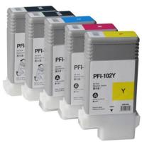 ราคา PFI 102MBK เหมาะสำหรับ Canon Mengxiang IPF 500 510 610 700 710 705 750ตลับหมึก (19742566524)