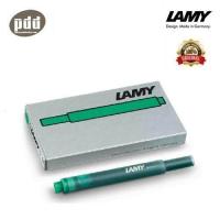 ราคา LAMY T10 หมึกหลอด ลามี่ สีดำ น้ำเงิน น้ำเงินดำ แดง เขียว ม่วง ฟ้า เทอร์คอยซ์ บรอนซ์ เทอมารีน สำหรับ ปากกาหมึกซึม 1pack 5 pcs LAMY T10 Ink Cartridge Fountain Pen หมึกเติมปากกาหมึกซึม Lamy (667310512)