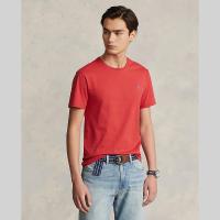 ราคา Sale Polo Ralph Lauren เสื้อยืดผู้ชาย Tee Custom Slim Fit Jersey Crewneck T Shirt รุ่น MNPOTSH1N821828 สีแดง (20809176331)