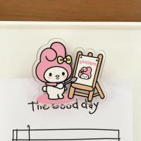 ราคา คลิป PP การ์ตูน Sanrio Melody Kuromi คลิปปิดผนึกลายสำหรับเด็กผู้หญิงน่ารักสำหรับนักเรียนคลิปหนีบเอกสาร (19282546440)