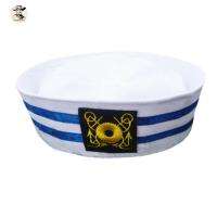 ราคา BEV เรือกะลาสีเรือเรือสีฟ้าสีขาวหมวกทรงทหารกองทัพเรือหมวก Anchor Sea Boating Nautical ชุดแฟนซีหมวก (8704505117)