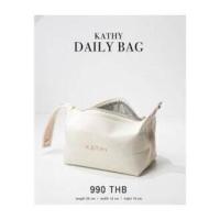ราคา ส่งฟรี KATHY DAILY BAG กระเป๋าเครื่องสำอาง กระเป๋าแคนวาสสุดหรู กระเป๋ากระแต (17283723145)