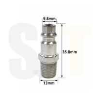 ราคา ข้อต่อคอปเปอร์ เกลียวนอก ราคาต่อ 2 ชิ้น Quick Coupler ข้อต่อลม ข้อต่อเกลียวนอก ข้อต่อลมเกลียวนอก คอปเปอร์ ลม (21006840006)