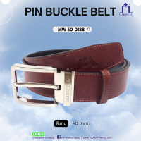 ราคา Marwell มาร์เวลล์ เข็มขัดบุรุษ หัวเข็ม หนังแท้ รุ่น MW 50 0188 (20535486002)