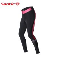 ราคา Santic กางเกงปั่นจักรยานกางเกงรัดรูปปั่นจักรยานสำหรับผู้หญิง4D กางเกงปั่นจักรยานดีไซน์กลวงเอวยืดหยุ่นระบายอากาศกางเกงจักรยานผู้หญิง L8C04099 (7870522356)