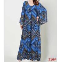 ราคา ชุดเดรสอิสลาม เสื้อเดรสมุสลิม ทรงแขนปล่อย ผ้าสปันนิ่มใส่สบาย เสื้อแขนยาว 216 เสื้อแฟชั่นอิสลาม (10640763672)