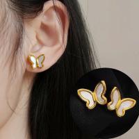 ราคา OYJR สร้อยจี้ผีเสื้อ สร้อยคอผู้หญิงสแตนเลสแท้ สไตล์เกาหลีหรูหรา สร้อยคอไม่ลอกดำใส่อาบน้ำได้ (16535550344)