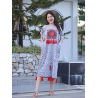 ราคา ชุดเดรสผ้าฝ้าย ทรงกะเหรี่ยง (21097638669)
