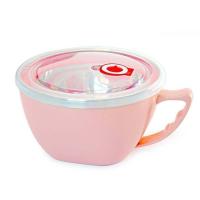 ราคา Bigpao ชามสแตนเลส ชามต้มบะหมี่ ชามมาม่า ถ้วย ถ้วยมาม่า ชามใส่อาหาร ชามมีหูจับกันความร้อน ถ้วยแบบมีหูจับ ทนทาน C112 (6374244350)