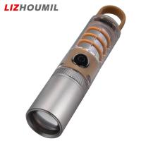 ราคา LIZHOUMIL LED Flashlight 600LM Super Bright 5 Modes Telescopic Zoom Type C Charging IPX4 Waterproof Camping Lamp For Hiking (21269646348)