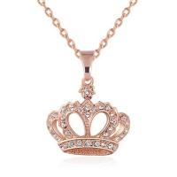 ราคา พร้อมส่งร้านไทย เครื่องประดับแฟชั่น ผู้หญิงและผู้ชาย สร้อย สร้อยคอโซ่จี้มงกุฎคริสตัล เพชร N83 (16430693768)