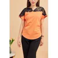 ราคา TAPSHOP 29544 เสื้อผ้ายืด ชีฟอง (20747403480)