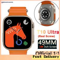 ราคา Broadfashion T10 Ultra Smart Watch 2 09 Full Touch Screen Fitness Tracker IP67 Waterproof Heart Rate Monitor Activity Trackers For Men Women (20641877695)