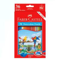 ราคา Faber Castell ดินสอสี สีไม้ระบายน้ำ นกแก้ว แบบด้ามยาว 36 สี (11538977270)