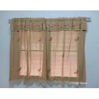 ราคา ผ้าม่านหน้าต่าง ผ้าฝ้าย สีน้ำตาล ปักมือ ลายแมลงปอ กว้าง110สูง130ซม ผ้าม่านผ้าฝ้าย ผ้าม่านวินเทจ แต่งโคเชต์ที่เชิง (11170093453)