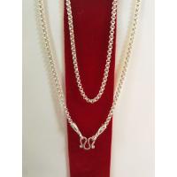 ราคา สร้อยคอเงิน แท้ 92 5 ลายห่วงคู่ 2 5 มิล หัว จรวด (12551589909)