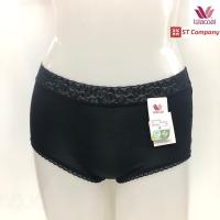 ราคา Wacoal Boyleg Panty แบบขาสั้น Boyleg สีดำ BL 1 ชิ้น เต็มตัว ขอบลูกไม้ กระชับเก็บก้น นุ่ม ลื่น กางเกงใน วาโก้ รุ่น WU8893 กางเกงในหญิง หญิง ผู้หญิง (7724734641)