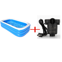 ราคา จัดส่งฟรี สระเป่าลมครอบครัว 2 6 ม 3 ชั้น สีฟ้า ขาว สระน้ำเป่าลม ทนทาน สระเล่นน้ำเด็ก ปลอดสารพิษ ไม่มีกลิ่น สระว่ายน้ำใหญ่ สระน้ำ3ชั้น รับภายใน (18517960203)