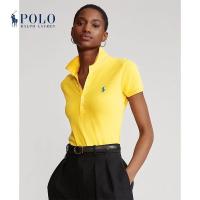 ราคา Original Ready Stock Ralph Laurens Womens Spring and Summer Slim Paul Lapel Short Sleeve POLO Shirt (18126720727)