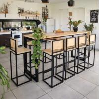 ราคา ชุดโต๊ะเก้าอี้บาร์ ชุดใหญ่ โต๊ะ1เก้าอี้10ตัว พร้อมใช้งานไม่ต้องประกอบเอง (14312588567)