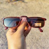 ราคา แว่นกันแดด แว่นตาวินเทจ เก่าเก็บยุค 90S รุ่น Rare item Sun กรอบทรงวินเทจ ลายกระ เลนส์สีน้ำตาล วินเทจแท้ หายากและไม่มีผลิตอีกแล้ว (18133302509)