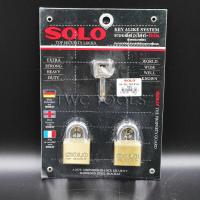 ราคา กุญแจ SOLO ระบบคีย์อะไล้ท์ โซโล คอสั้น 35MM 2ตัวชุด (8928292324)