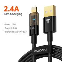 ราคา Toocki สาย USB สำหรับ iPhone 13 12 11 Pro Max XR XS 8 7 6วินาที5บวกสำหรับ iPhone เคเบิ้ลชาร์จ2 4A อย่างรวดเร็วสายชาร์จ USB สายข้อมูล (16317082534)
