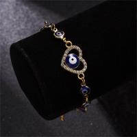 ราคา คลาสสิกตุรกี Evil Eye สร้อยข้อมือผู้หญิงหรูหรา AAA Cubic Zircon CZ Hamsa Hand Heart Charm สร้อยข้อมือแนวโน้มหญิงเครื่องประดับของขวัญอุปกรณ์เสริม (16870704224)