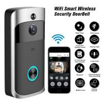 ราคา Original Upgraded Version Of Smart Video Wireless WiFi Door Bell IR Visual Camera Record Security System Kit With Product Manual Picture Explanation (10395377935)