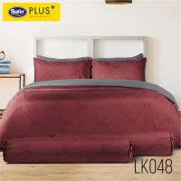 ราคา Satin Plus ครบเซท ผ้านวมและผ้าปูที่นอน ซาติน พลัส ชุดเครื่องนอนเสริมดวง ขนาด 6 ฟุต หนา 14 นิ้ว New Collection 2023 (17551046162)