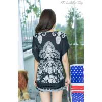 ราคา มินิเดรส เดรสสั้น ลายจังโก้ มีเชือกผูกเอว เดรสสั้น เสื้อ คอกลม ขนาด Freesize ใส่ได้ตั้งแต่อก 32 ขึ้นไป ใส่สบายไม่ร้อน พร้อมส่ง (803494105)