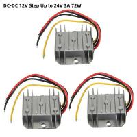 ราคา DC DC 12V Step Up to 24V 3A 72W Car Power Converter Regulator (18659894022)