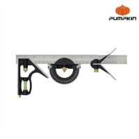 ราคา PUMPKIN ชุดฉากผสมวัดองศา 4in1 ขนาด12นิ้ว รุ่น PTT CBS12 23206 พร้อมระดับน้ำ ชุดฉากผสมวัดองศา ฉากผสม ฉากสแตนเลสหลายฟังก์ชั่น เครื่องมือวัด (19147331138)