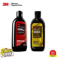 ราคา 3M PN03900 Rubbing Compound น้ำยาขัดหยาบ สำหรับลบรอยขีดข่วน 3M PN39044 น้ำยาลบรอยขนแมว เพิ่มความเงา ครีมลบรอย ลบรอยขีดข่วน น้ำยาลบรอยรถยนต์ ครีมขัดสีรถ น้ำยาลบรอย (16608455004)