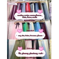 ราคา KIMกระโปรงผ้ามุ้งเกาหลี ทูโทน เอวแต่งโบว์ สม็อก 26 40 สีไม่ครบแล้วค่ะ (17658928117)