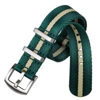 ราคา สายนาฬิกา สายนาโต้ Nato Strap คุณภาพดี สายหนา บัคเคิ้ลแข็งแรง ขอบไม่รุ่ย 20mm 22mm (14179882295)