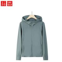 ราคา Uniqlo เสื้อกัน uv AIRism ผู้หญิงผู้ชายใส่ได้ รุ่นนี้ UPF50 (20911635866)