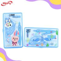 ราคา เซ็ท 7 ชิ้น ชุดเรขาคณิต Kippy มี วงเวียน ไม้บรรทัดเรขาคณิต ไม้บรรทัดใส พร้อม ยางลบ พร้อมส่ง เลขาคณิต KIPPY (19910128109)
