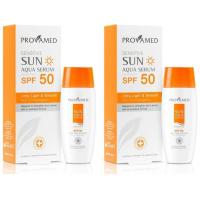 ราคา Provamed Sensitive Sun Aqua Serum SPF50 40 ml x 2 หลอด (13147039)