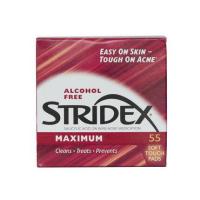 ราคา ถูกกว่าห้าง Maximum SENSITIVE รักษา สิว แผ่นสําลี สําหรับ ทําความ สะอาด ผิวหน้า 55แผ่น Stridex Daily Care Acne Pads with SA (16633587840)