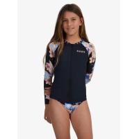 ราคา ROXY ชุดว่ายน้ำเด็กโต Girls 6 16 Swim For Good Time Long Sleeve Rash Vest Set 224 ERGWR03315 KVJ6 (19684957504)