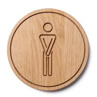 ราคา FudFudAR ฝุด ฝุด อะ ป้ายห้องน้ำ แบบที่ 56 ห้องน้ำเพศกลาง GENDER NEUTRAL Gender Neutrality ห้องน้ำชาย toilet sign ห้องน้ำหญิง มินิมอล ป้ายไม้สน โรงแรม รีสอร์ท (16765540592)